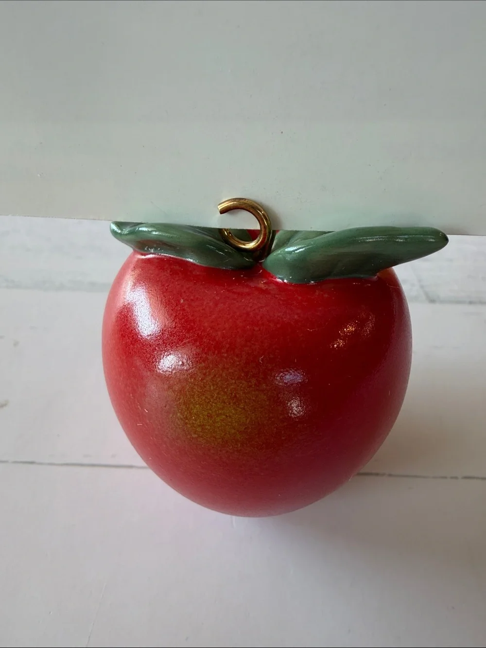 Lenox Ceramic Fruit Place Card Holders in Red, Burgundy, Orange, Green